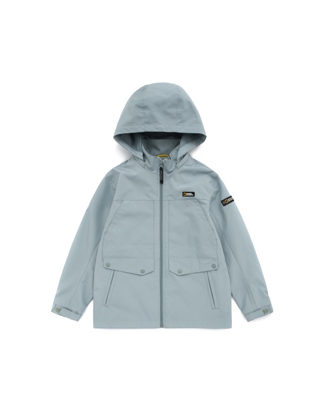 내셔널지오그래픽 키즈 내셔널지오그래픽키즈 K223UJP930 타슬란 바람막이 자켓 3종택 1 착용컷