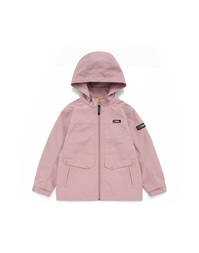 내셔널지오그래픽 키즈 내셔널지오그래픽키즈 K223UJP930 타슬란 바람막이 자켓 3종택 1 착용컷