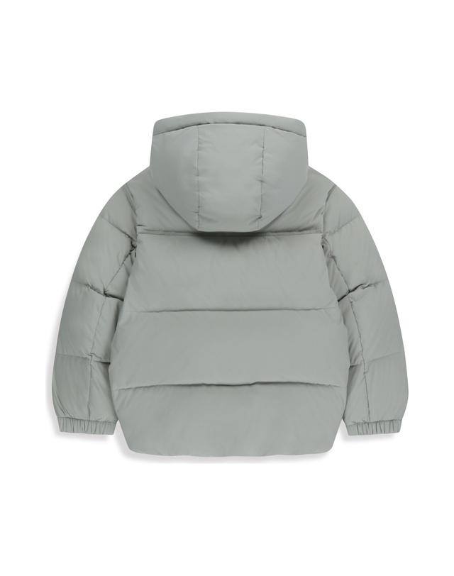 내셔널지오그래픽 키즈 내셔널지오그래픽키즈 [온라인전용] K254UDW902 숏 다운 자켓 L/GREY 착용컷