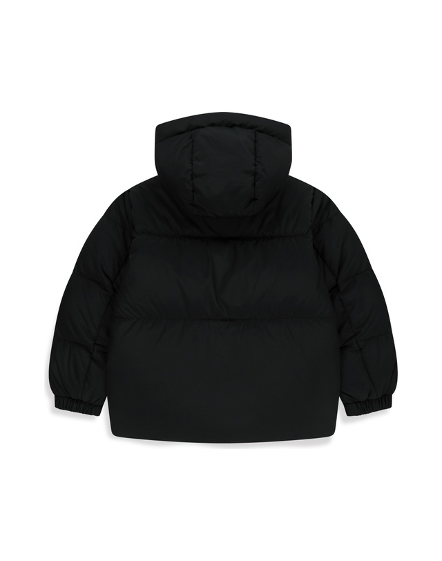 내셔널지오그래픽 키즈 내셔널지오그래픽키즈 K254UDW930 카이만 숏 덕 다운 점퍼 CARBON BLACK 착용컷