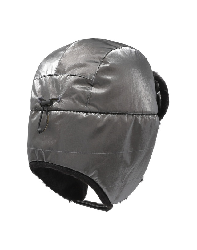 내셔널지오그래픽 키즈 내셔널지오그래픽키즈 K254KHA070 글로시 패딩고소모 DARKSILVER 착용컷