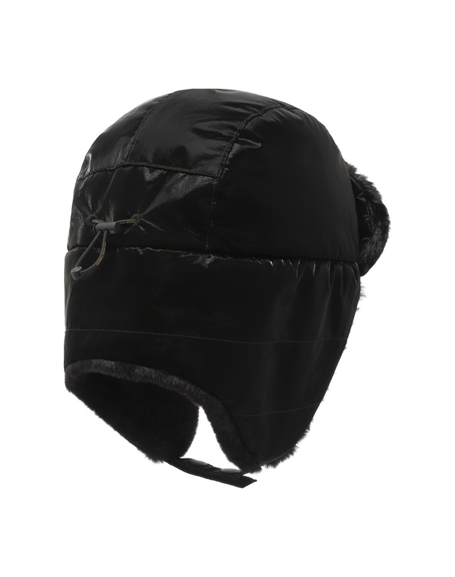 내셔널지오그래픽 키즈 내셔널지오그래픽키즈 K254KHA070 글로시 패딩고소모 CARBONBLACK 착용컷