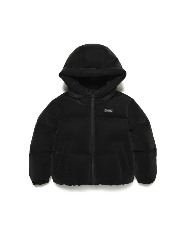 내셔널지오그래픽 키즈 내셔널지오그래픽키즈 K254GDW910 여아 글라리스 덕 다운 점퍼 2종택1 착용컷