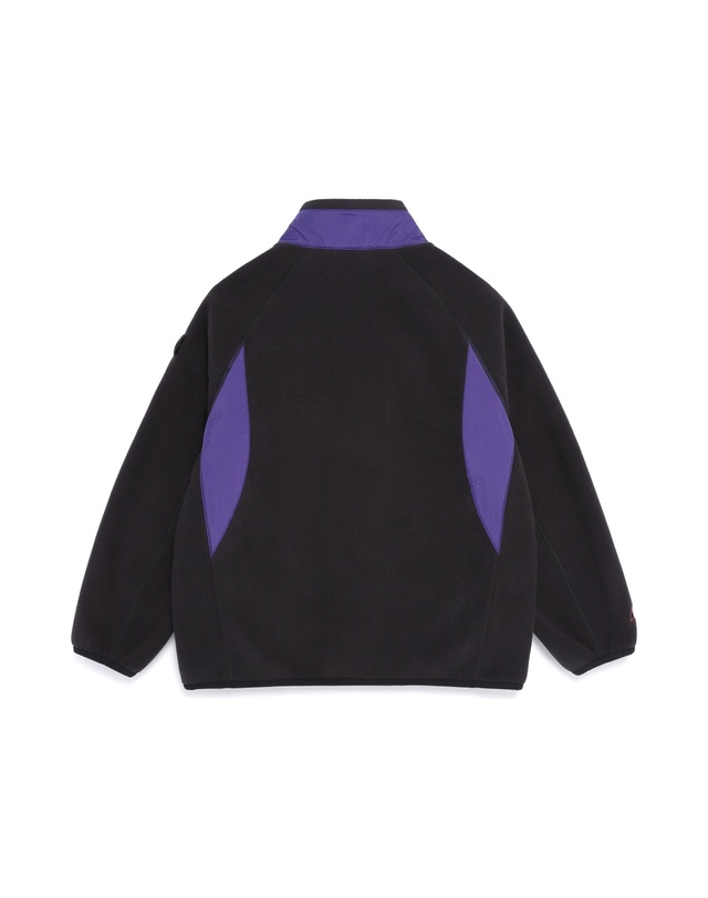 내셔널지오그래픽 키즈 내셔널지오그래픽키즈 K254UFJ810 [POLARTEC] 스탠드넥 플리스 자켓 CARBON BLACK 착용컷