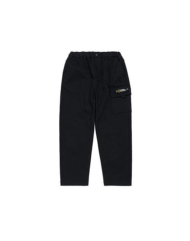 [최대 20% 쿠폰 혜택] N214KPT050 카고 배기 기모 팬츠 CARBON BLACK
