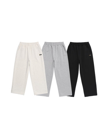 [최대 20% 쿠폰 혜택] K265UPT920 니트 루즈핏 트레이닝 팬츠 3종택1