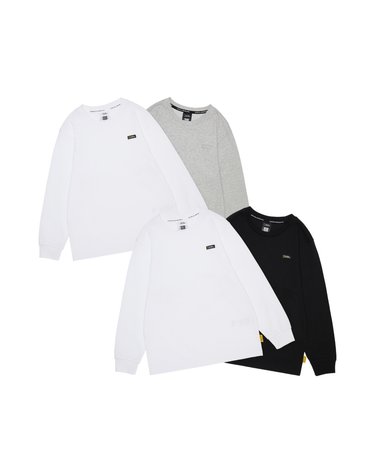 K265UPA910 스몰로고 2 PACK 긴팔 티셔츠 2종택1