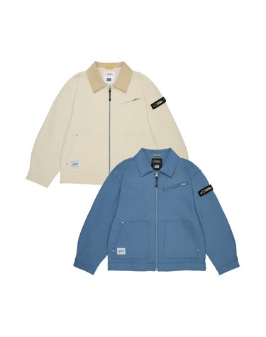[최대 20% 쿠폰 혜택] K261UJK910 우븐 카라 자켓 2종택1