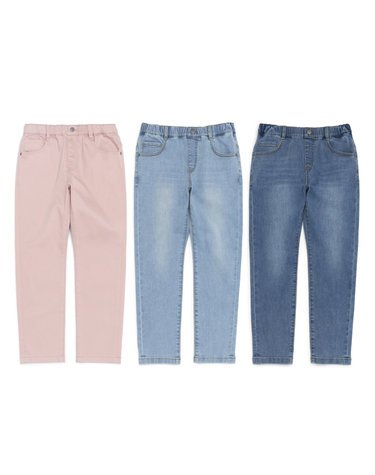 [최대 20% 쿠폰 혜택] K221UPT100 베이직 데님팬츠 3종택1