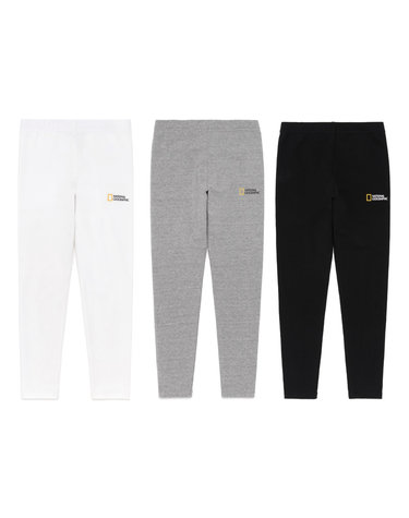 [최대 20% 쿠폰 혜택] K225GLG020 여아 면 레깅스 3종택1