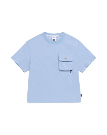 [최대 20% 쿠폰 혜택] K262UTS860 어드벤처 에어로벤트 우븐 반팔 티셔츠 STONE BLUE