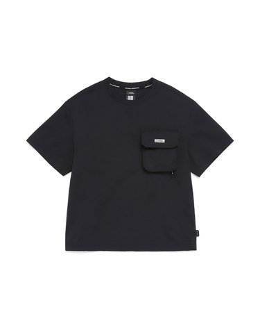 [최대 20% 쿠폰 혜택] K262UTS860 어드벤처 에어로벤트 우븐 반팔 티셔츠 CARBON BLACK