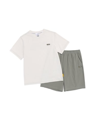 [최대 20% 쿠폰 혜택] K262UPB910 5부 상하 SET IVORY