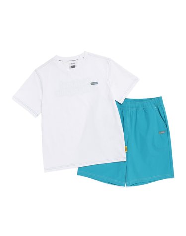 [최대 20% 쿠폰 혜택] K262UPB910 5부 상하 SET WHITE