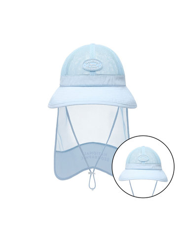 [최대 20% 쿠폰 혜택] K262KHA110 메쉬 차양돔햇 L/BLUE