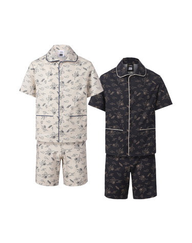 [최대 20% 쿠폰 혜택] [K-HERITAGE] K262UPB961 키즈 반팔 파자마 SET 2종택1