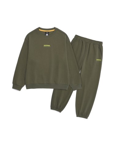 [온라인전용] K263UPB901 맨투맨 SET KHAKI