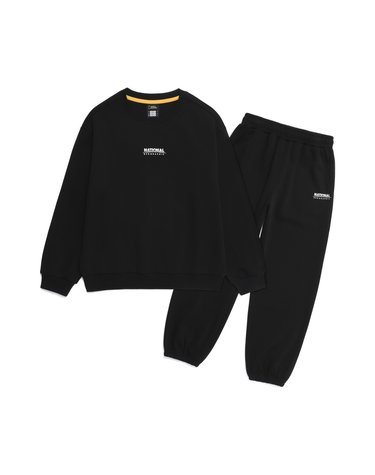 [온라인전용] K263UPB901 맨투맨 SET CARBON BLACK