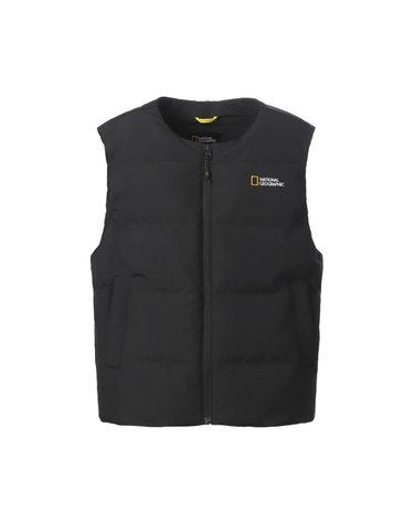 [최대 20% 쿠폰 혜택] K264UDV910 헤론 라이트 구스 다운 베스트 CARBON BLACK