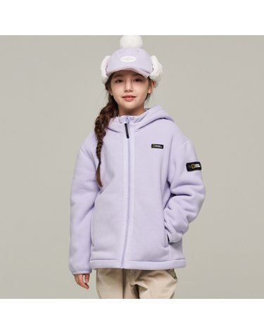 [최대 20% 쿠폰 혜택] K244UFJ010 베이직 후디 플리스 자켓 LAVENDER