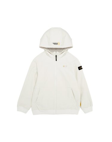 [최대 20% 쿠폰 혜택] K244UJP310 아르켈론 더블웜 기모 우븐 후드집업 LBEIGE