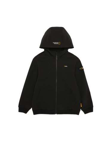 [최대 20% 쿠폰 혜택] K244UJP310 아르켈론 더블웜 기모 우븐 후드집업 CARBONBLACK