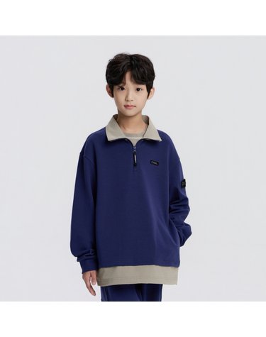 [최대 20% 쿠폰 혜택] K253USW240 어드벤처 우븐믹스 맨투맨 FUTUREDUSK