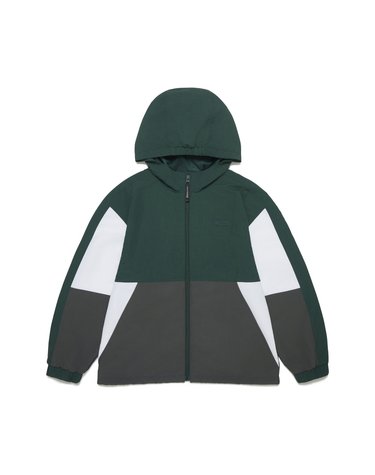 [최대 20% 쿠폰 혜택] K253UJP030 컬러블럭 바람막이 점퍼 D/GREEN
