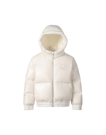 K264GDW910 플루토 글로시 덕 다운 점퍼 IVORY