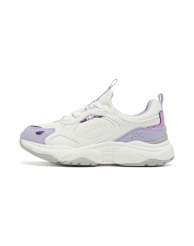 내셔널지오그래픽 키즈 내셔널지오그래픽키즈 K265KSN040 하이킥 키즈 LAVENDER 착용컷