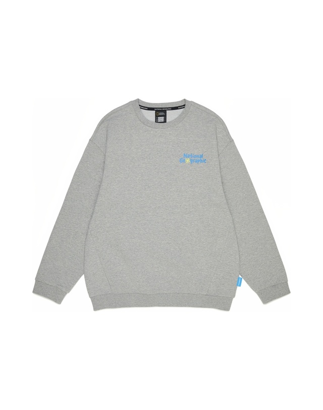 내셔널지오그래픽 키즈 내셔널지오그래픽키즈 [온라인전용] K265UPB901 맨투맨 3PCS SET M/GREY 착용컷