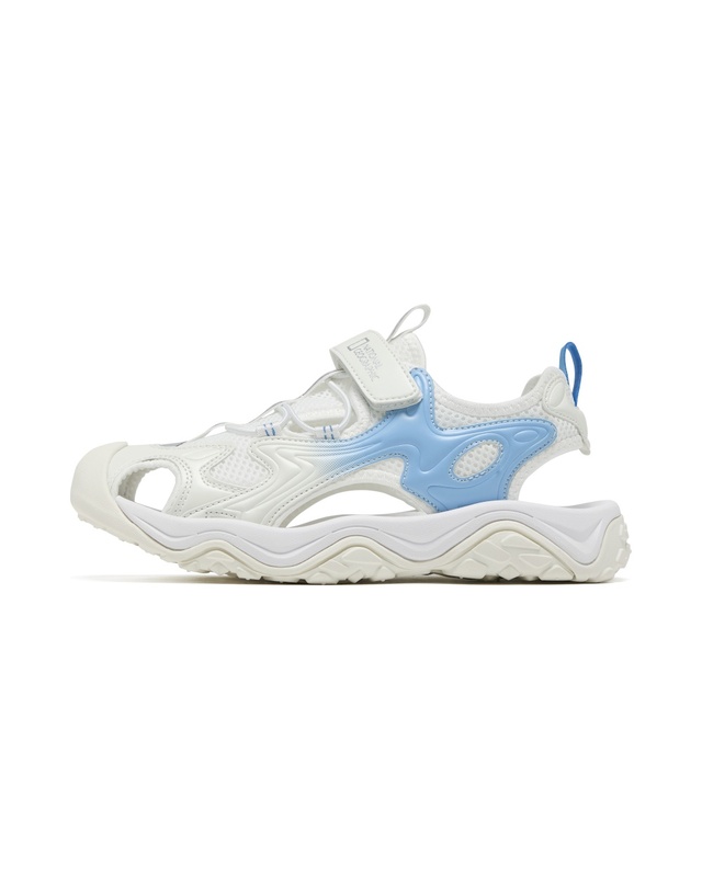 내셔널지오그래픽 키즈 내셔널지오그래픽키즈 K262KSD380 블릿츠 샌들 레인보우 V2 BLUE 착용컷