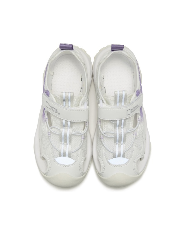 내셔널지오그래픽 키즈 내셔널지오그래픽키즈 K262KSD380 블릿츠 샌들 레인보우 V2 PURPLE 착용컷
