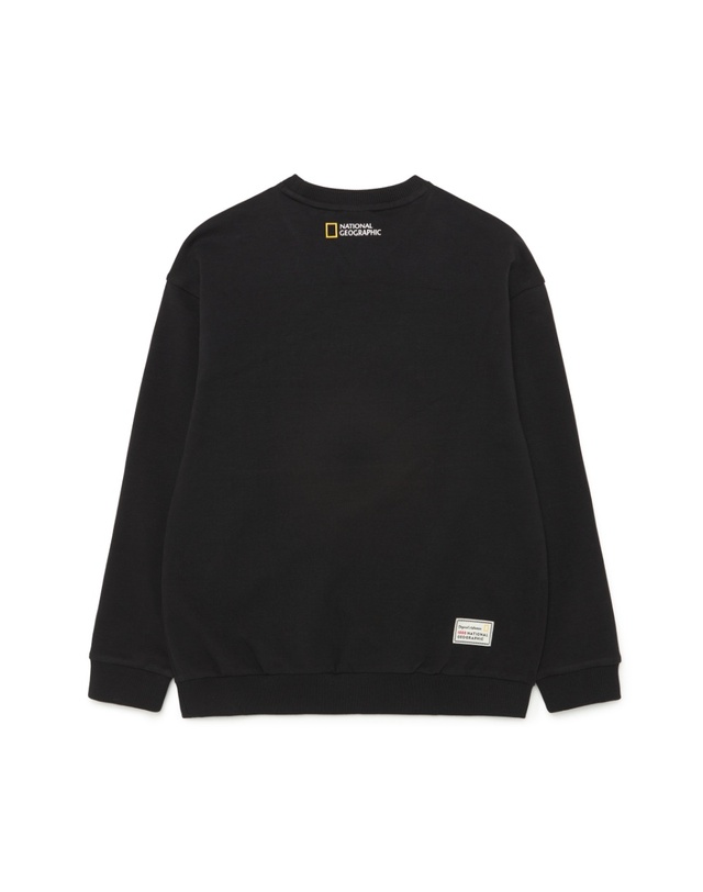 내셔널지오그래픽 키즈 내셔널지오그래픽키즈 K241USW910 빅로고 MTM 2종택1 착용컷