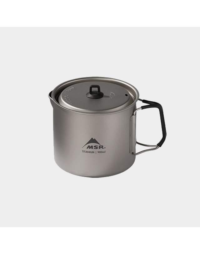엠에스알 MSR 티탄 케틀 900ml 착용컷