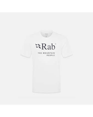 Rab 스탠스 마운틴 티 White
