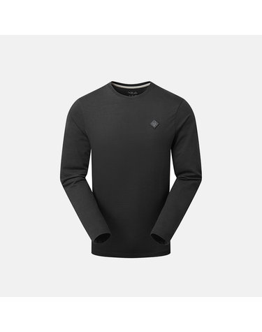 Rab 베이스캠프 로고 뱃지 LS 티 Beluga
