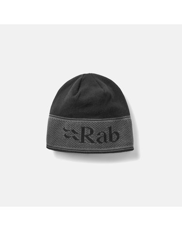Rab 로고 밴드 비니 Black/Graphene