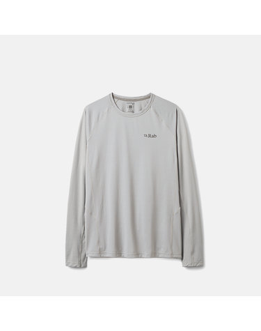 Rab 소닉 LS 티 Light Zinc