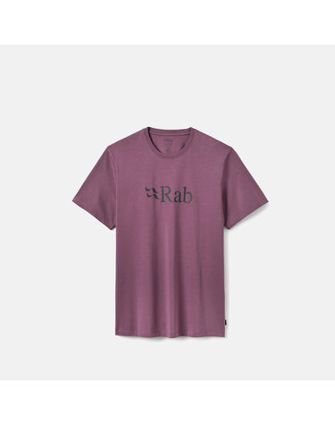 Rab 스탠스 로고 티 Dark Iris
