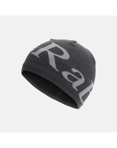 Rab 로고 비니 Anthracite/Granite