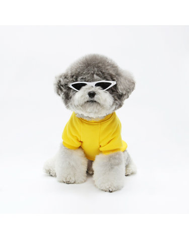 KINI PAINTING DOG TSHIRT-YELLOW(반팔티)