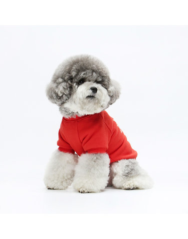 KINI PAINTING DOG TSHIRT-RED(반팔티)