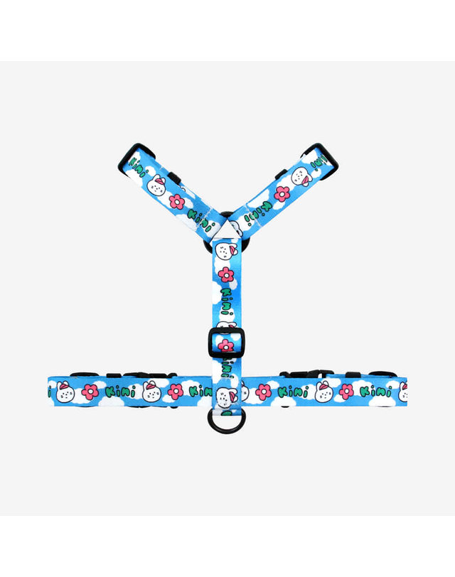 키니키니 CLOUD TOTO HARNESS-BLUE(하네스-H형) 착용컷
