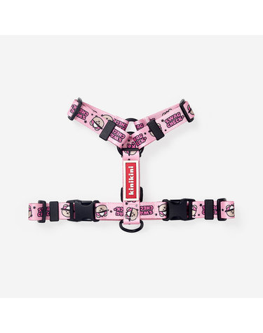 [키니키니X어프어프]SWAG COVY H-HARNESS-PINK(하네스-H형)