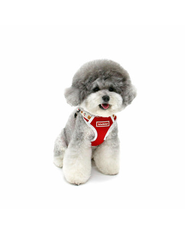 DOT CHERRY BEAR MESH HARNESS-IVORY(메쉬하네스)