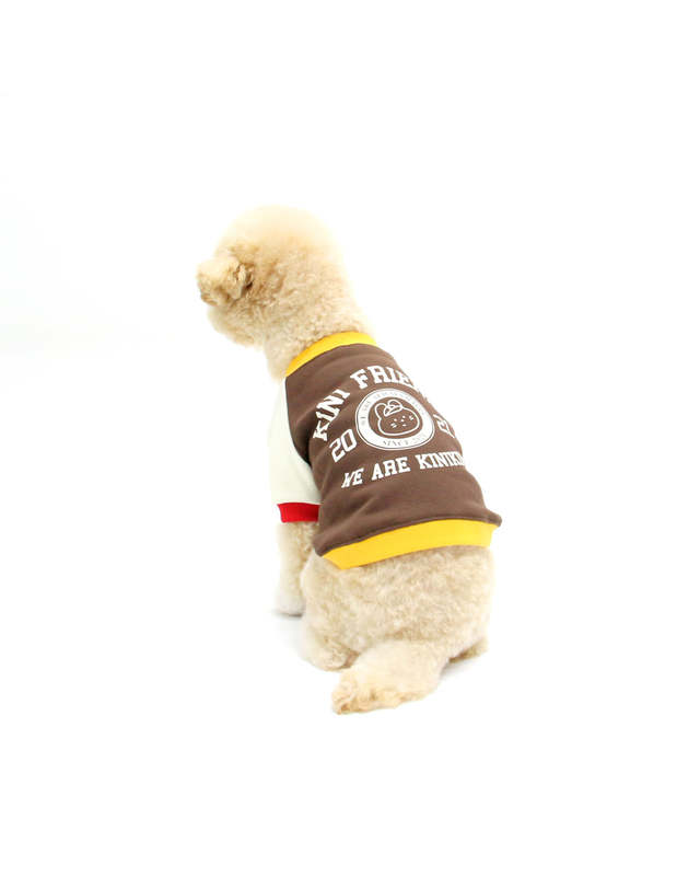 키니키니 WE ARE KINI SWEATSHIRT-BROWN(맨투맨) 착용컷