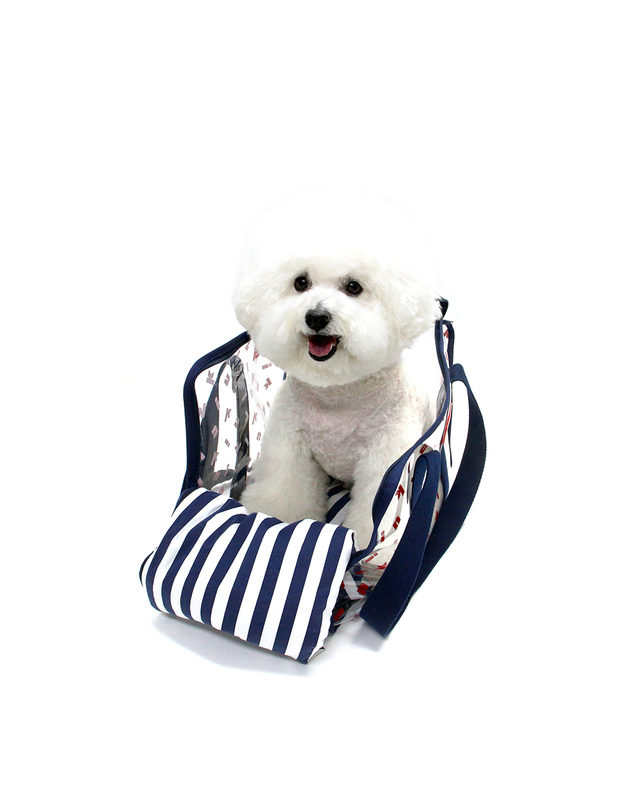 키니키니 KINI STRIPE INNER CUSHION-NAVY(이너쿠션) 착용컷
