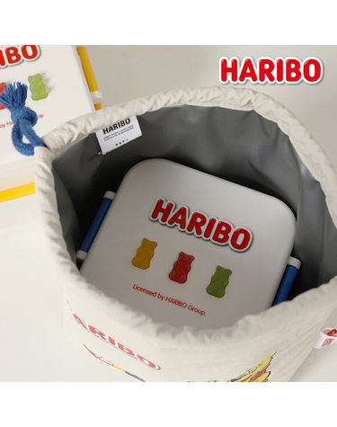 하리보 2단 도시락가방 복조리형 보온 보냉 파우치