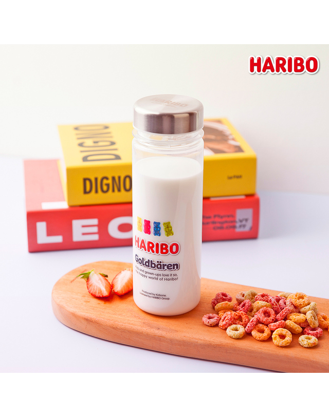 하리보 하리보 에코 보틀 텀블러 물병 공병 500ml 착용컷
